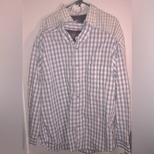 Wrangler Men's Blue Checkered Shirts